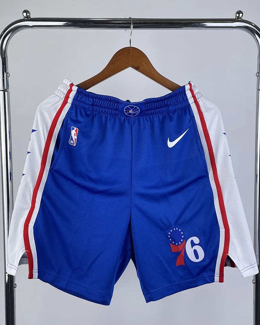 Calções NBA Philadelphia 76ers Azul