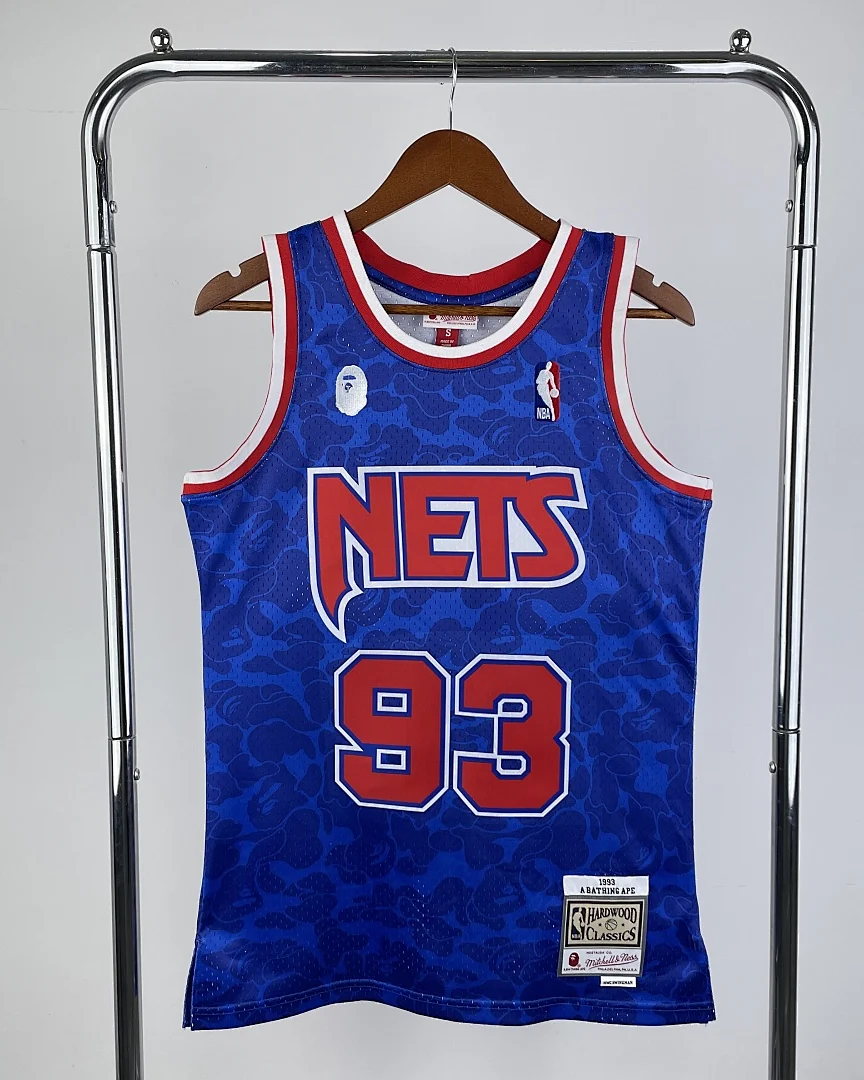 Camisola NBA Brooklyn Nets #93 Retro Mitchell & Ness Azul