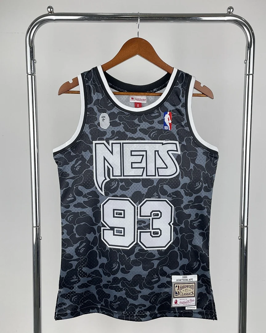 Camisola NBA Brooklyn Nets #93 Retro Mitchell & Ness Preta