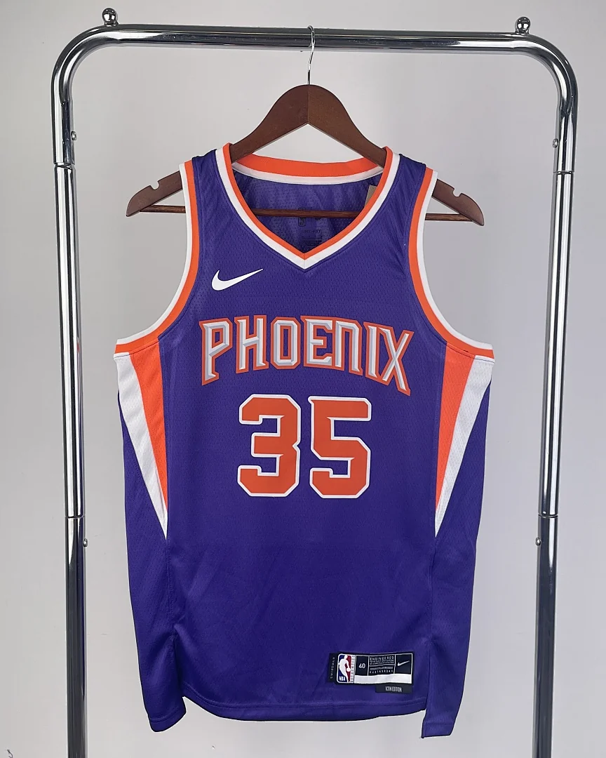 Camisola NBA Phoenix Suns Kevin Durant #35 Roxa 2023