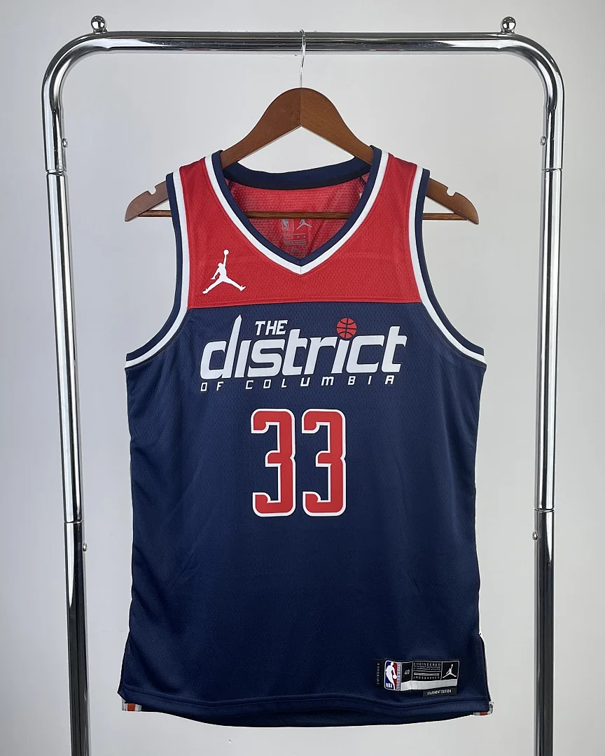 Camisola NBA Washington Wizards Kyle Kuzma #33 Jordan 2023