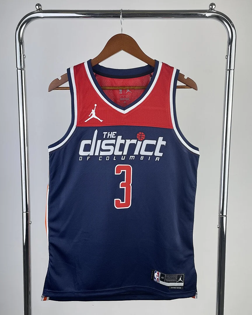 Camisola NBA Washington Wizards Bradley Beal #3 Jordan 2023 · Modelo 2