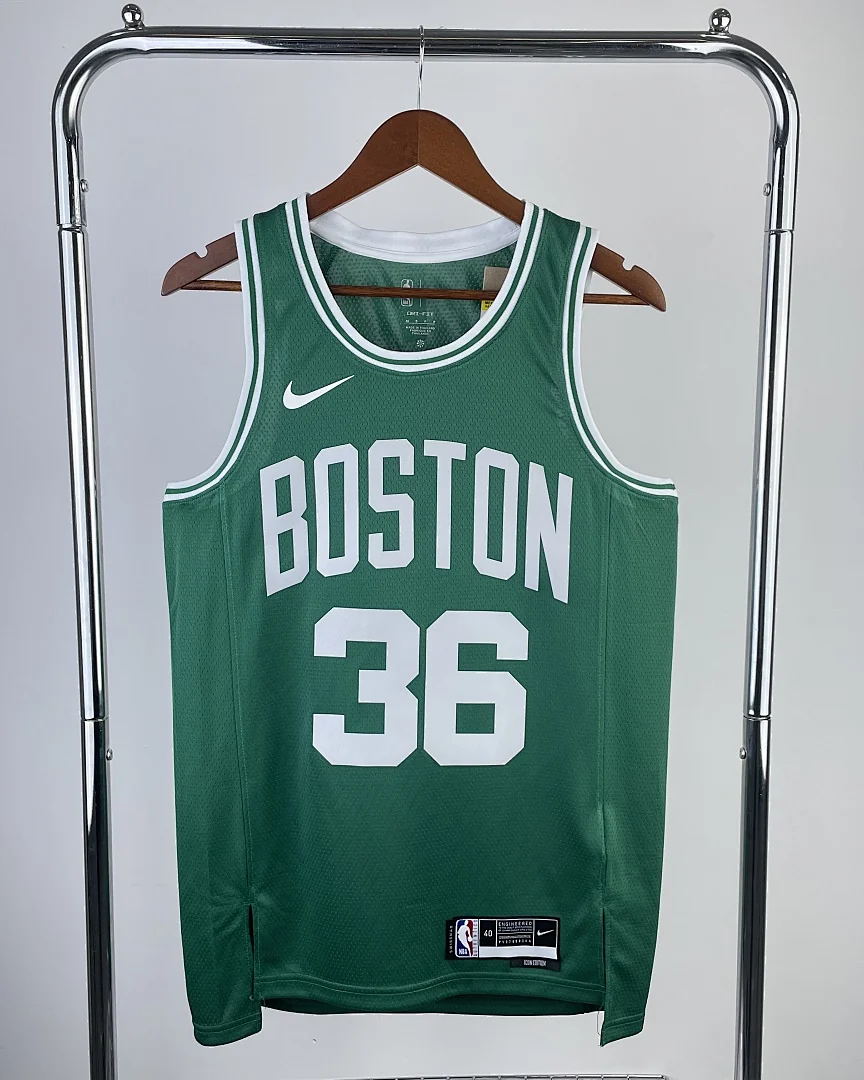 Camisola NBA Boston Celtics Marcus Smart #36 Verde 2023