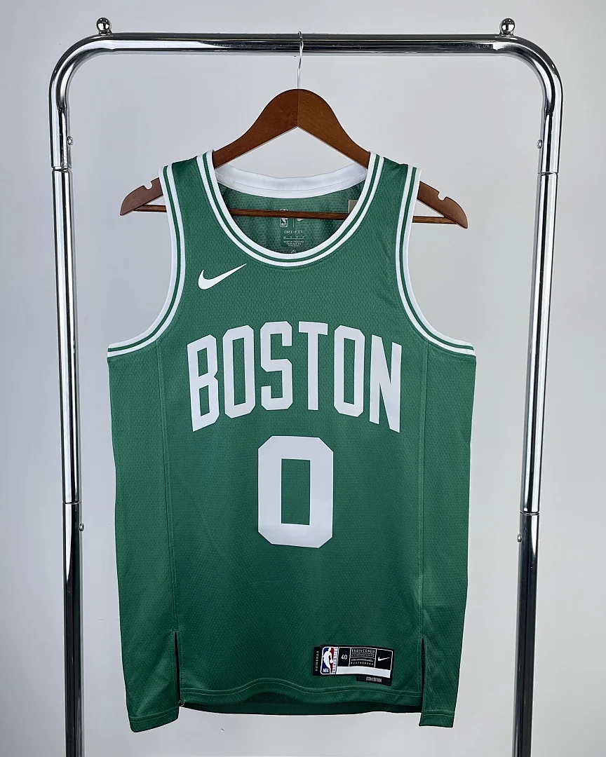 Camisola NBA Boston Celtics Jayson Tatum #0 Verde 2023