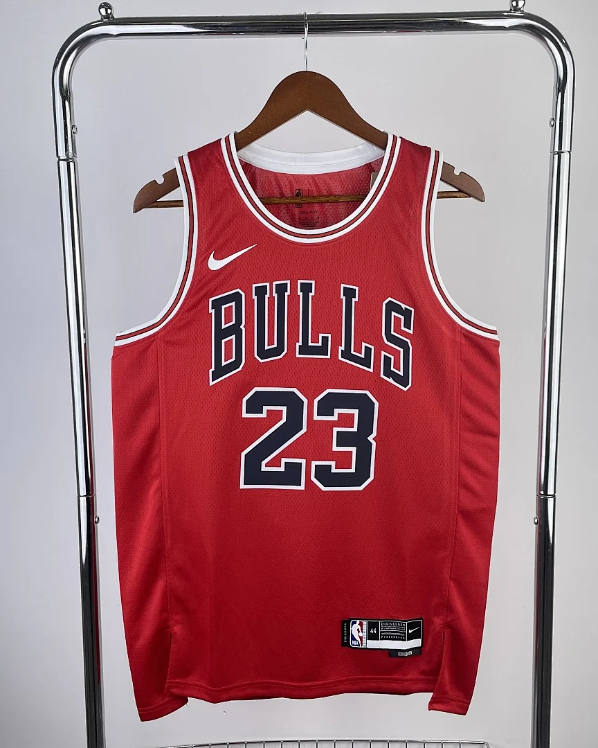 Camisola NBA Chicago Bulls Michael Jordan #23 Vermelha 2023