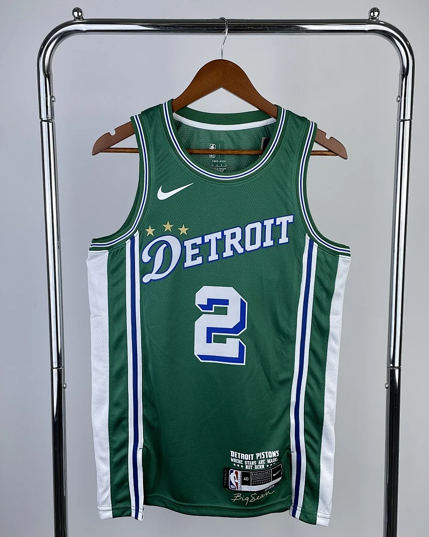 Camisola NBA Detroit Pistons Cade Cunningham #2 Edição Especial 2023
