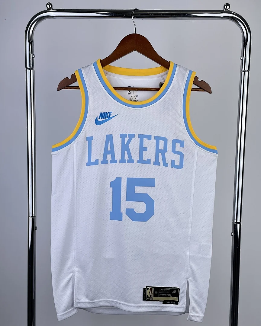Camisola NBA Los Angeles Lakers Austin Reaves #15 Retro 2023