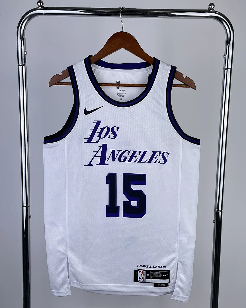 Camisola NBA Los Angeles Lakers Austin Reaves #15 Edição Especial 2023