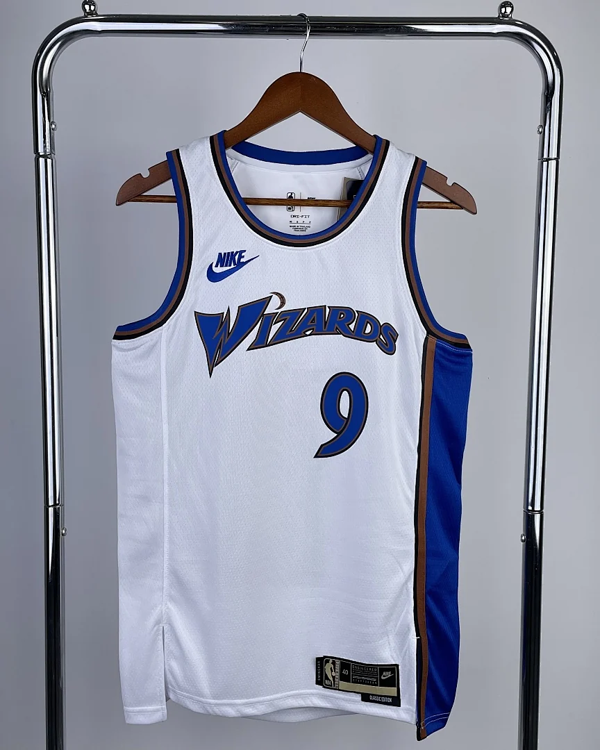 Camisola NBA Washington Wizards Deni Avdija #9 Retro 2023