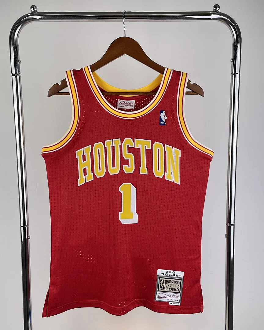 Camisola NBA Houston Rockets Tracy McGrady #1 Retro Mitchell & Ness 2004/05