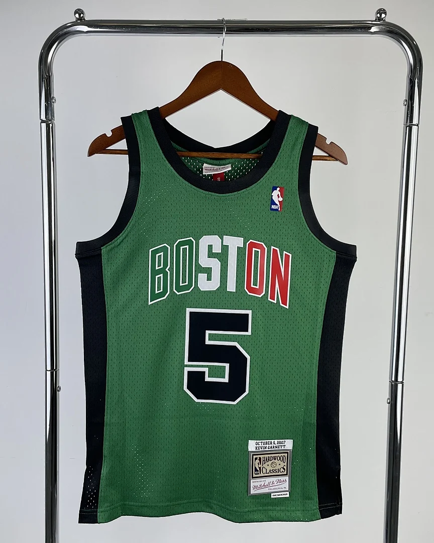Camisola NBA Boston Celtics Kevin Garnett #5 Retro Mitchell & Ness