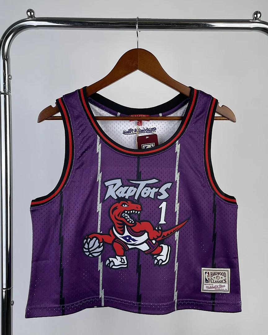 Camisola NBA Toronto Raptors Tracy McGrady #1 Mitchell & Ness Mulher