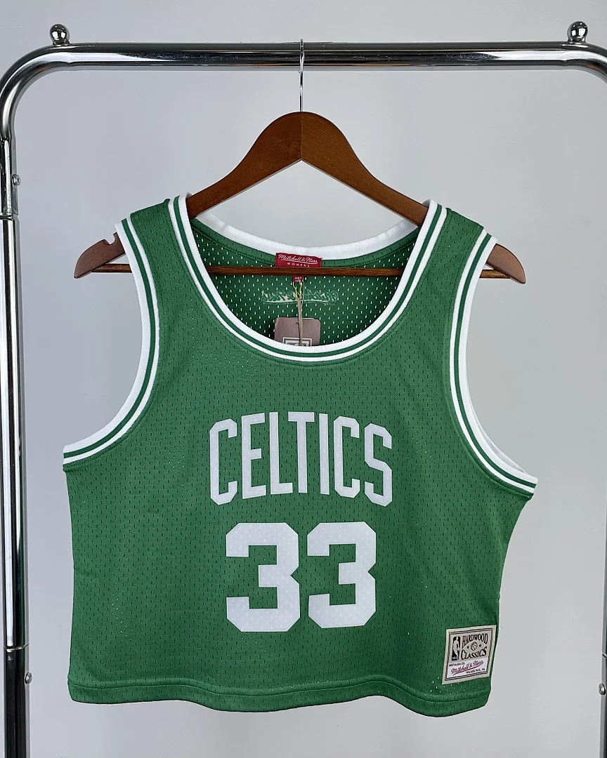 Camisola NBA Boston Celtics Larry Bird #33 Mitchell & Ness Mulher