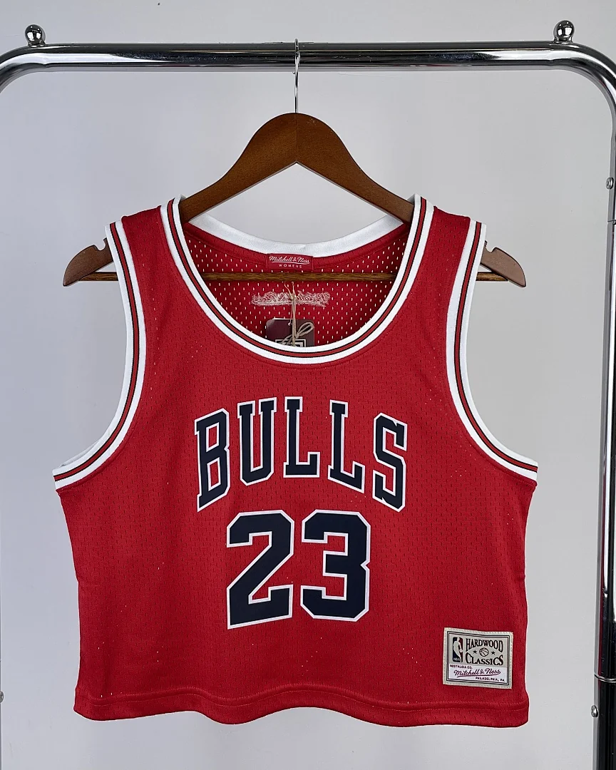 Camisola NBA Chicago Bulls Michael Jordan #23 Mitchell & Ness Mulher