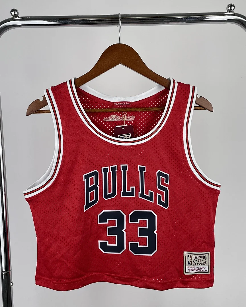 Camisola NBA Chicago Bulls Scottie Pippen #33 Mitchell & Ness Mulher