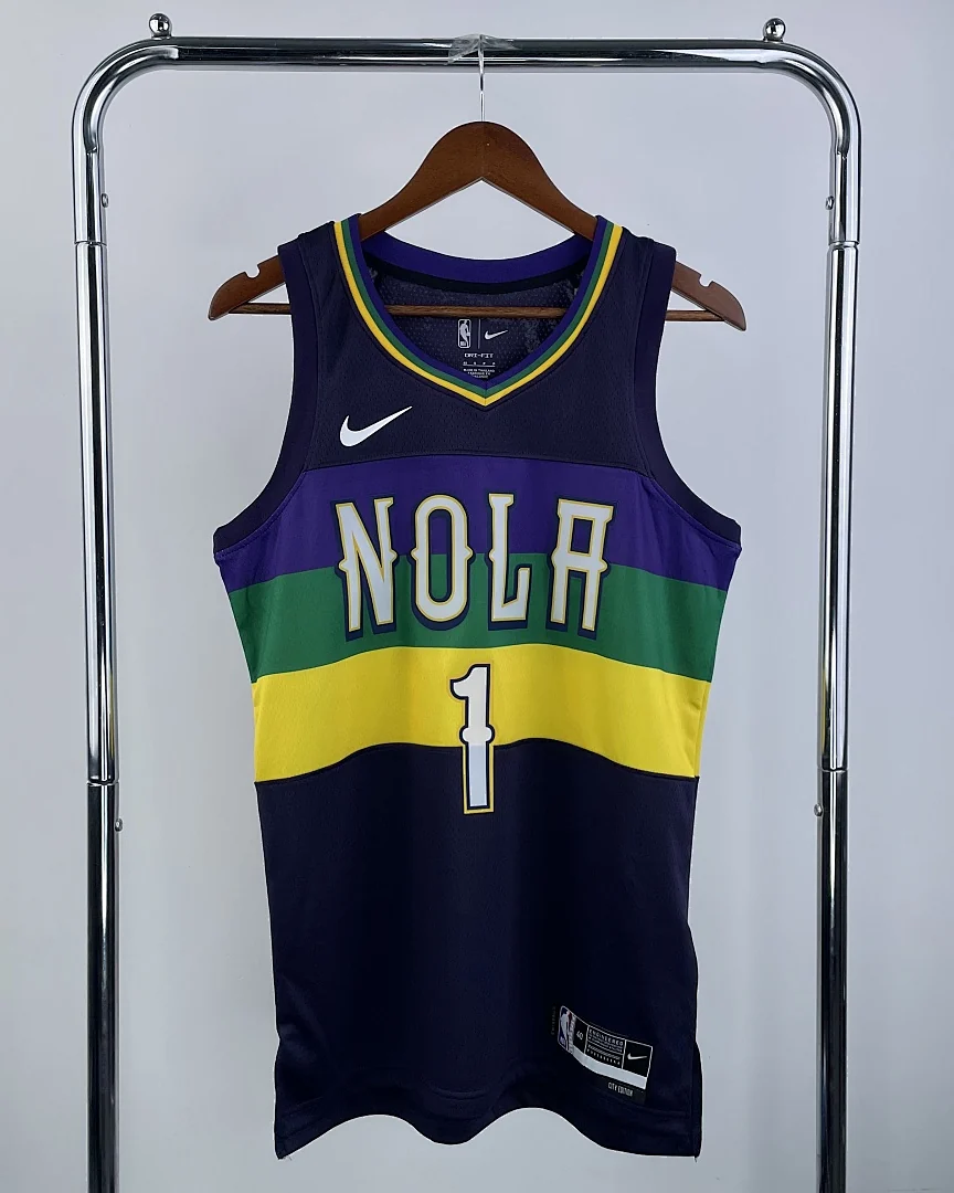 Camisola NBA New Orleans Pelicans Zion Williamson #1 Edição Especial 2023