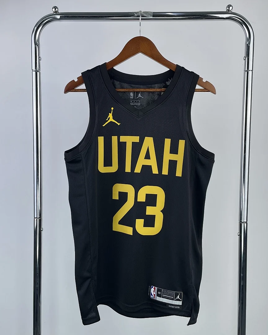 Camisola NBA Utah Jazz Lauri Markkanen #23 Jordan 2023