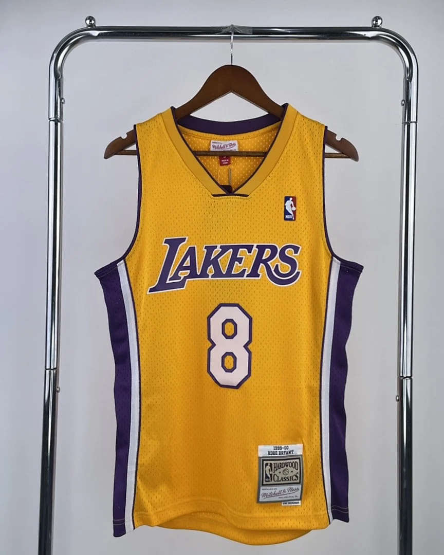 Camisola NBA Los Angeles Lakers Kobe Bryant #8 Retro Mitchell & Ness 1999/00
