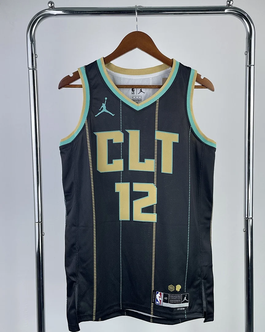 Camisola NBA Charlotte Hornets Kelly Oubre #12 Edição Especial 2023