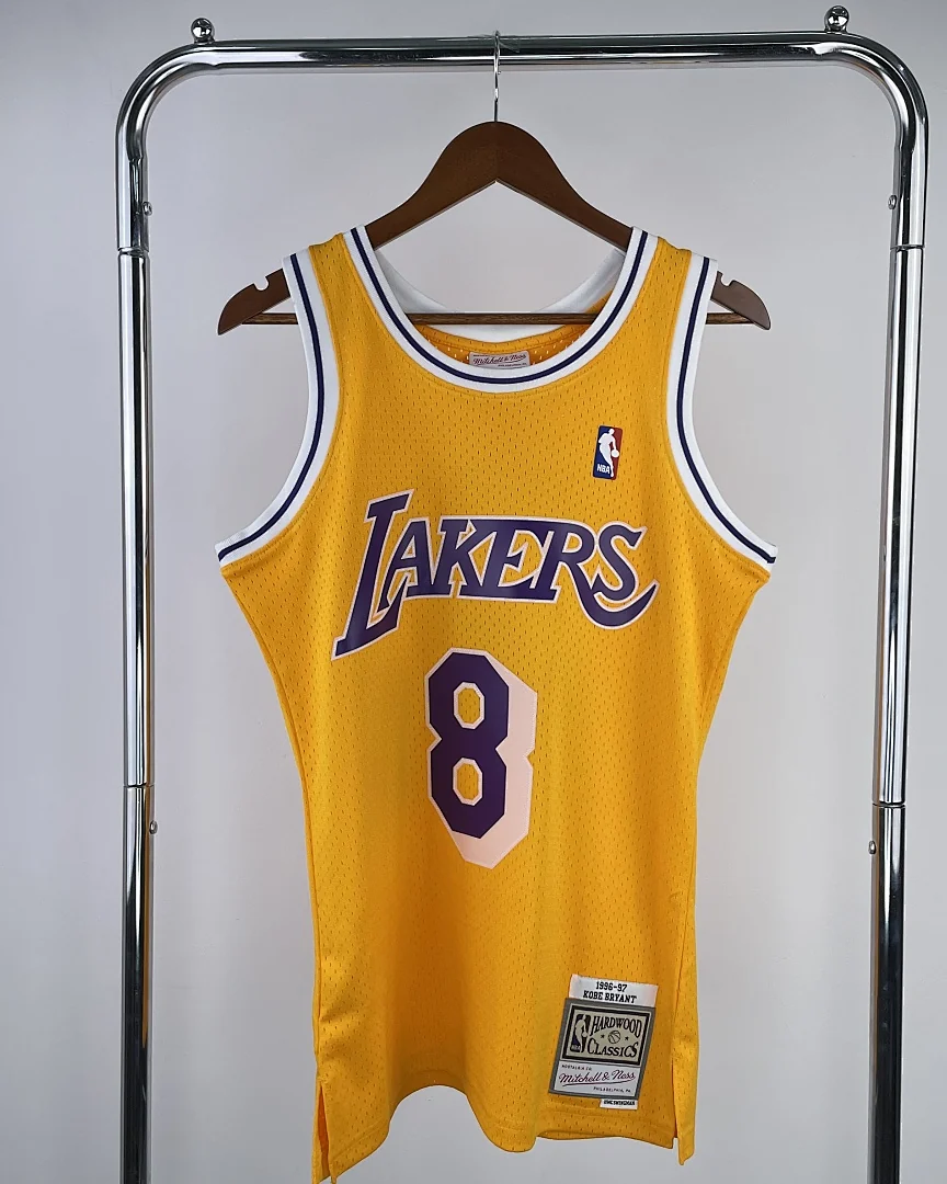 Camisola NBA Los Angeles Lakers Kobe Bryant #8 Retro Mitchell & Ness 1997