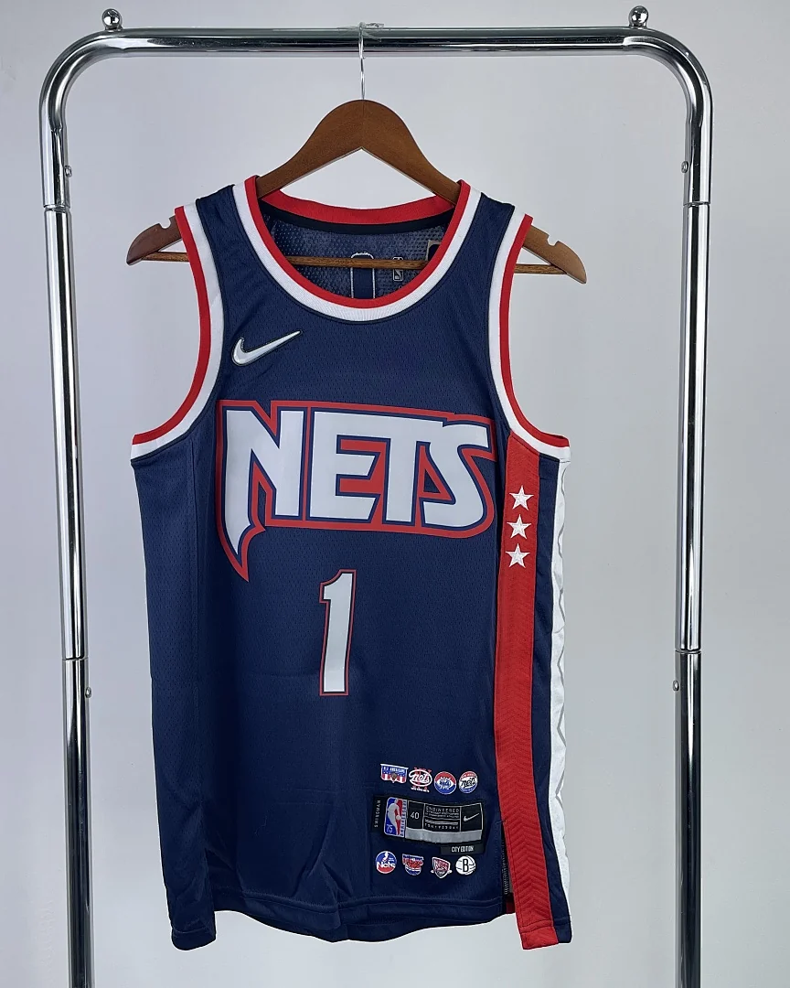 Camisola NBA Brooklyn Nets Mikal Bridges #1 Edição Especial 2022