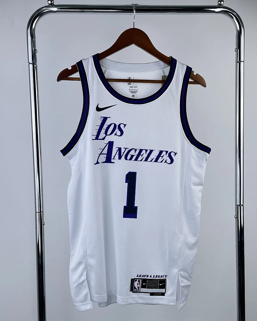 Camisola NBA Los Angeles Lakers D'Angelo Russell #1 Edição Especial 2023