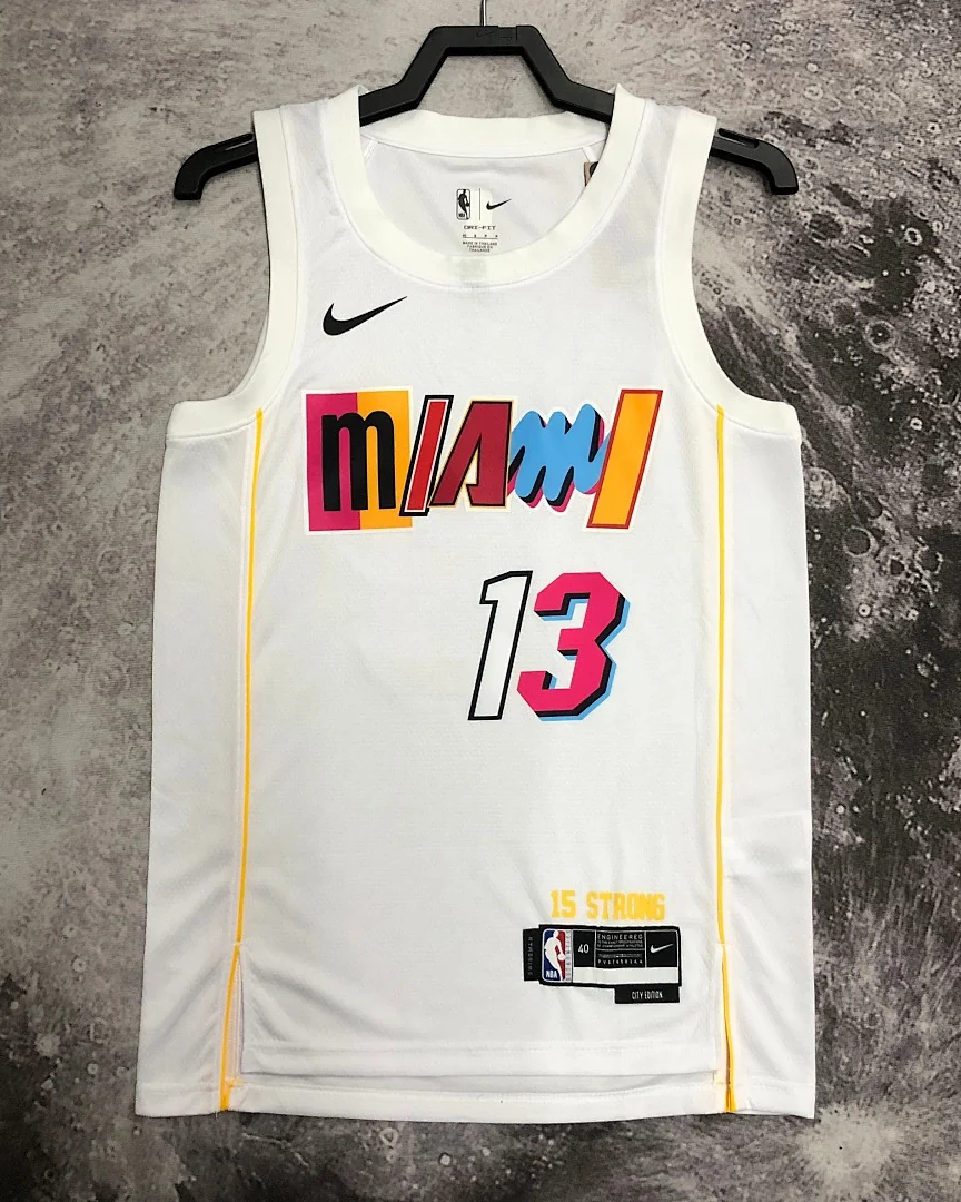 Camisola NBA Miami Heat Bam Adebayo #13 Edição Especial 2023