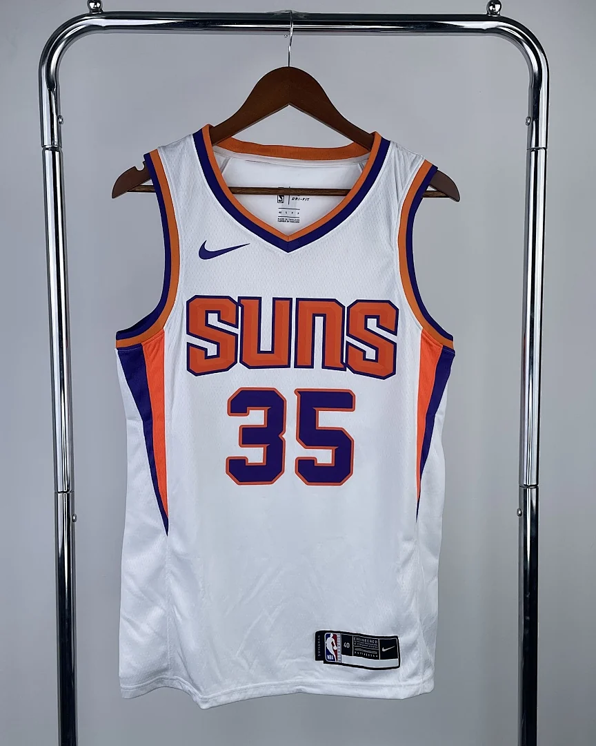 Camisola NBA Phoenix Suns Kevin Durant #35 Branca