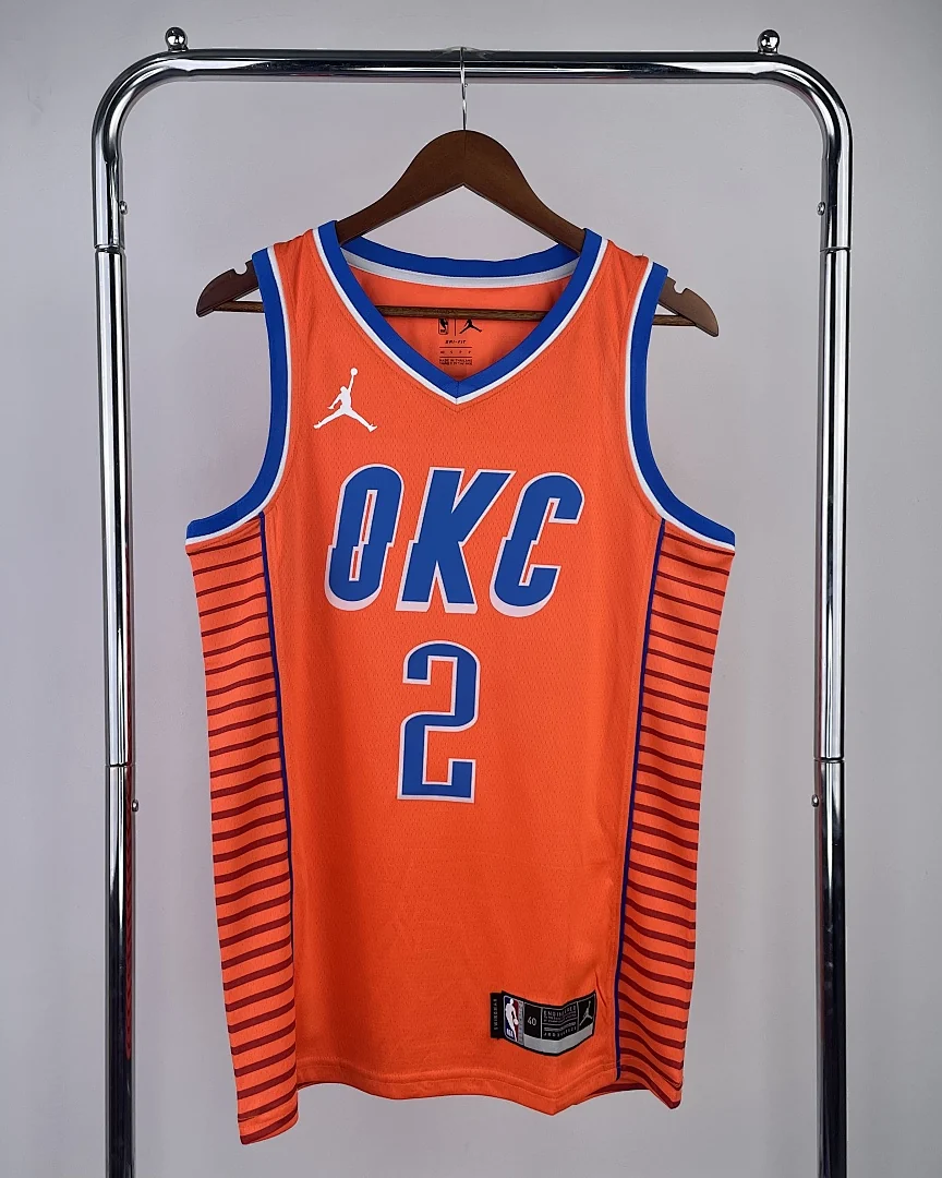 Camisola NBA Oklahoma City Thunder Shai Gilgeous-Alexander #2 Jordan