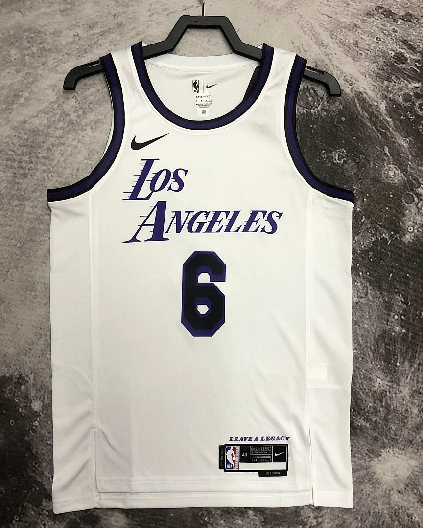 Camisola NBA Los Angeles Lakers LeBron James #6 Edição Especial 2023