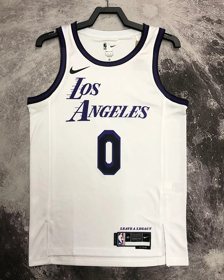 Camisola NBA Los Angeles Lakers Russell Westbrook #0 Edição Especial 2023