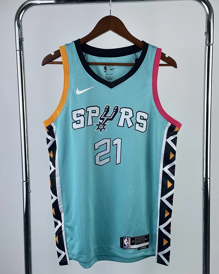 Camisola NBA San Antonio Spurs Tim Duncan #21 Edição Especial 2023