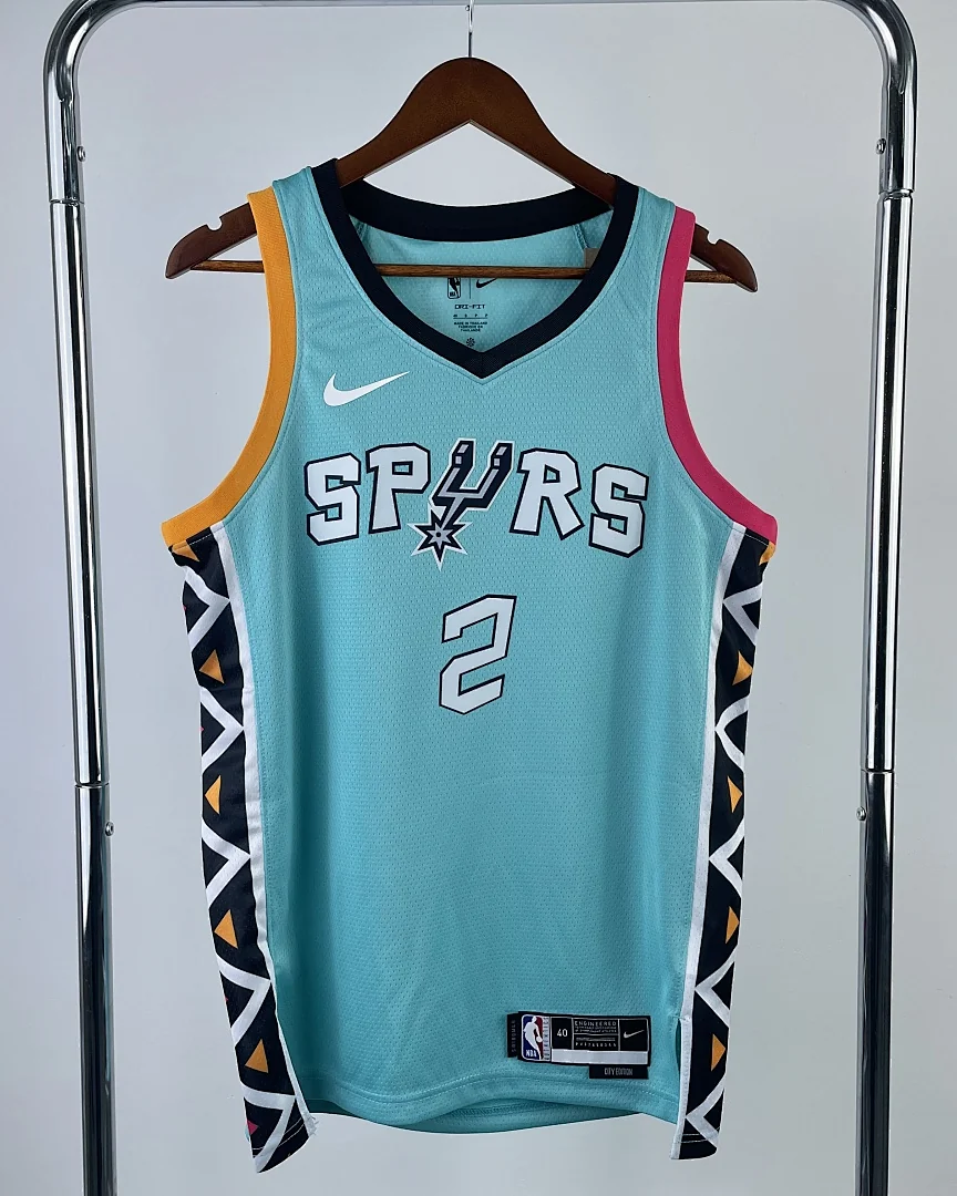 Camisola NBA San Antonio Spurs Kawhi Leonard #2 Edição Especial 2023