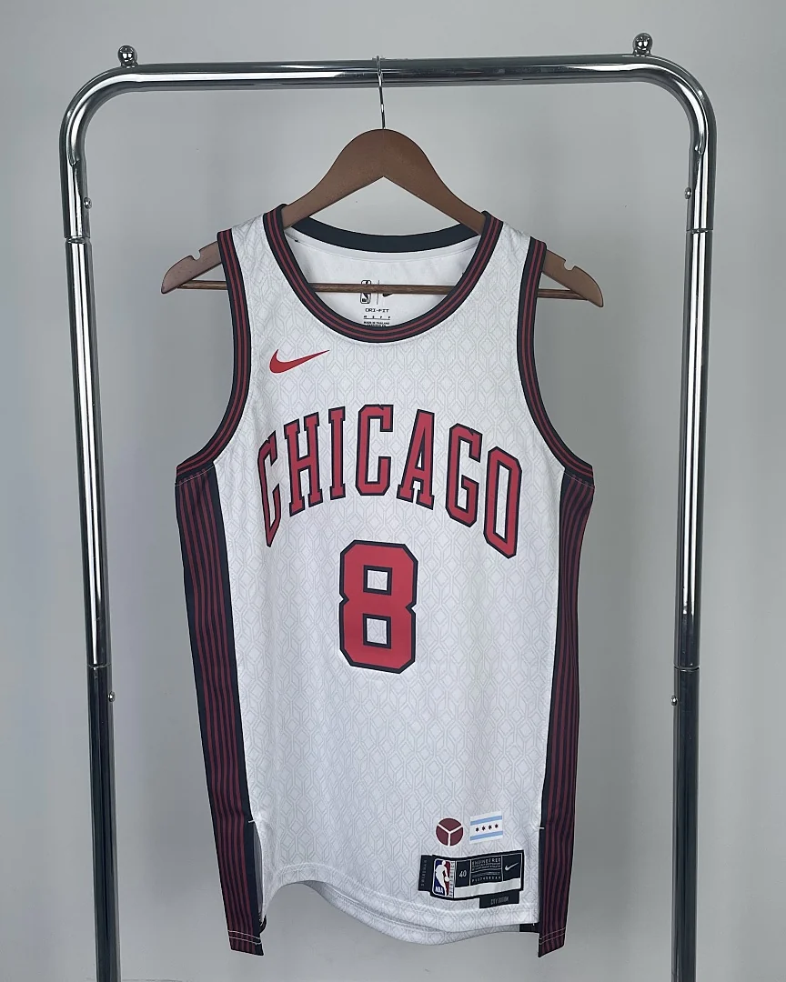 Camisola NBA Chicago Bulls Zach LaVine #8 Edição Especial 2023