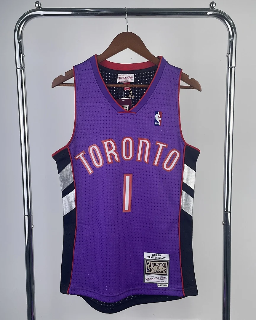 Camisola NBA Toronto Raptors Tracy McGrady #1 Retro Mitchell & Ness 2000