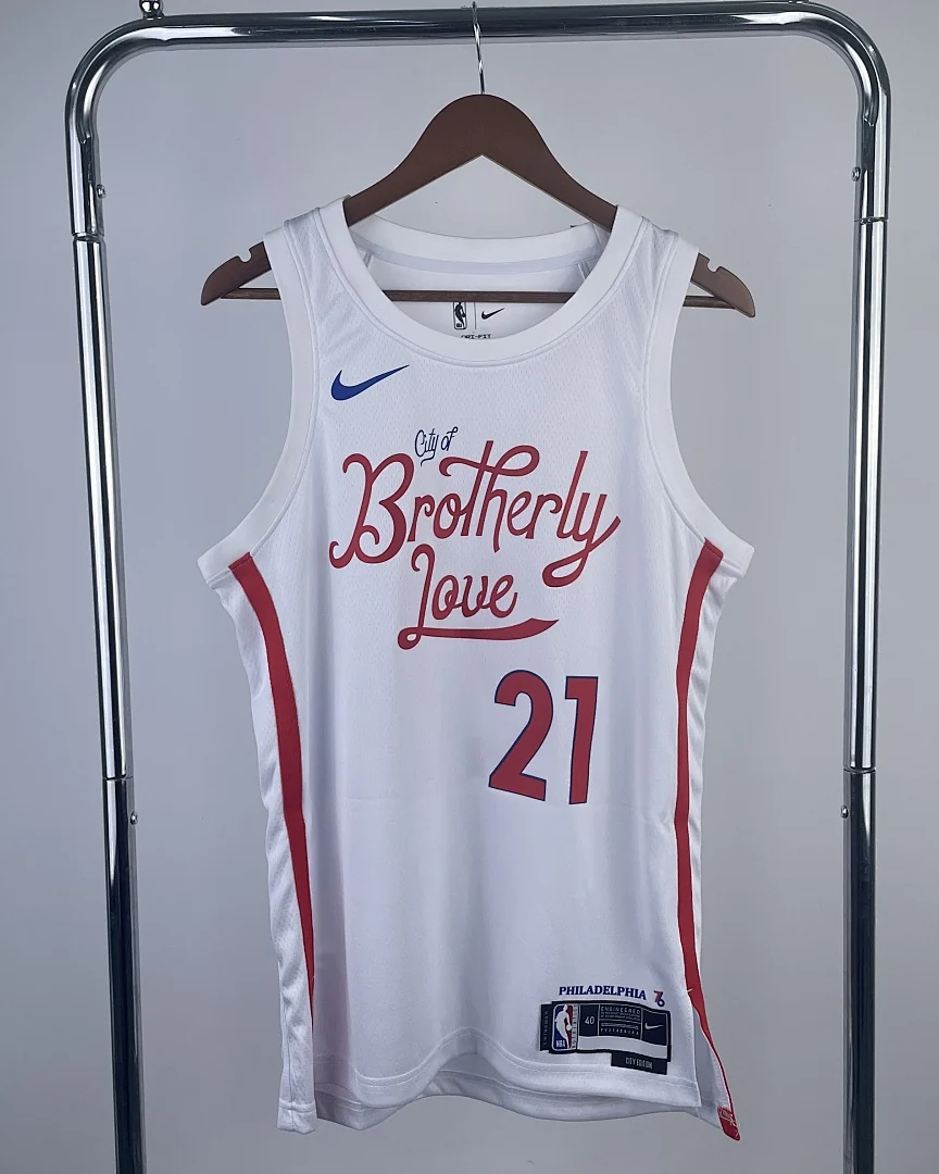 Camisola NBA Philadelphia 76ers Joel Embiid #21 Edição Especial 2023