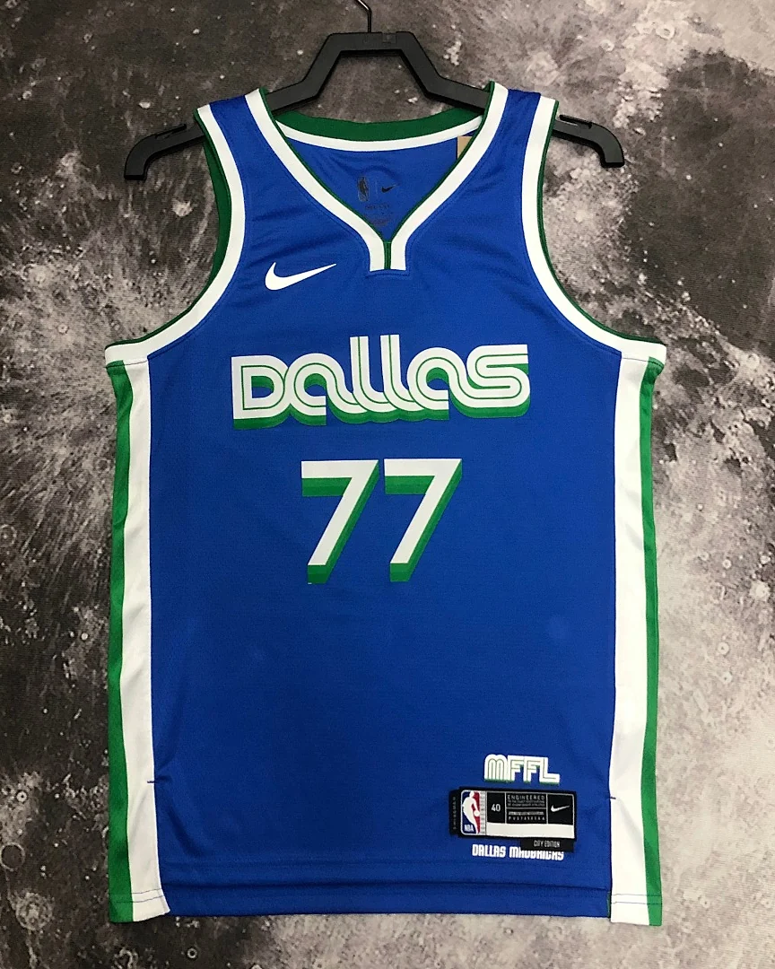 Camisola NBA Dallas Mavericks Luka Doncic #77 Edição Especial 2023