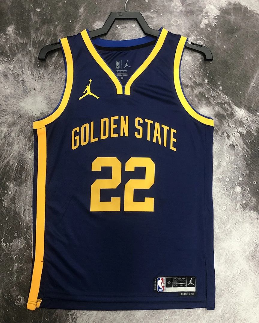 Camisola NBA Golden State Warriors Andrew Wiggins #22 Jordan 2023