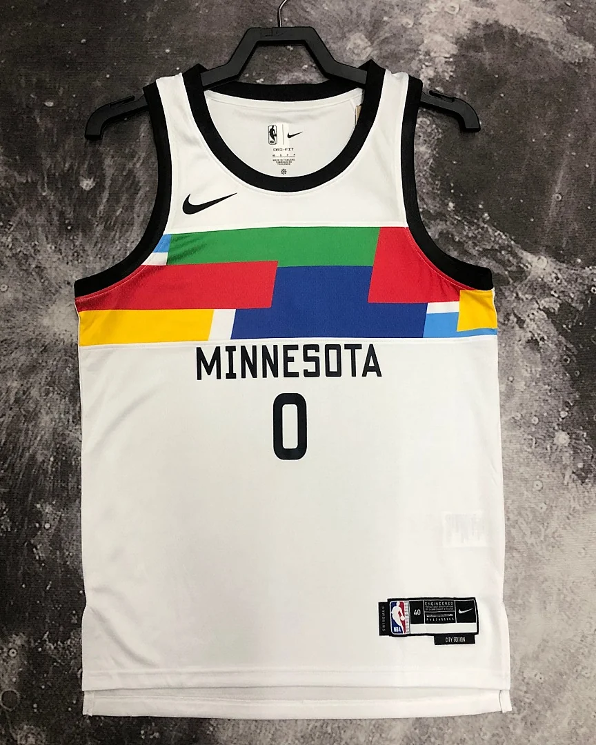 Camisola NBA Minnesota Timberwolves D'Angelo Russell #0 Edição Especial 2023