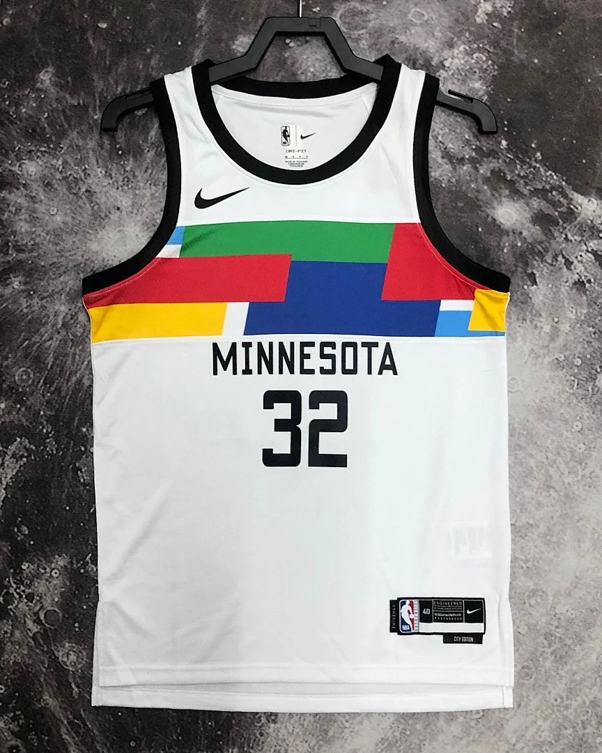 Camisola NBA Minnesota Timberwolves Karl-Anthony Towns #32 Edição Especial 2023