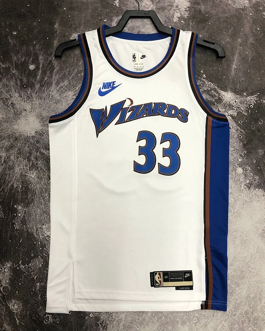 Camisola NBA Washington Wizards Kyle Kuzma #33 Retro 2023