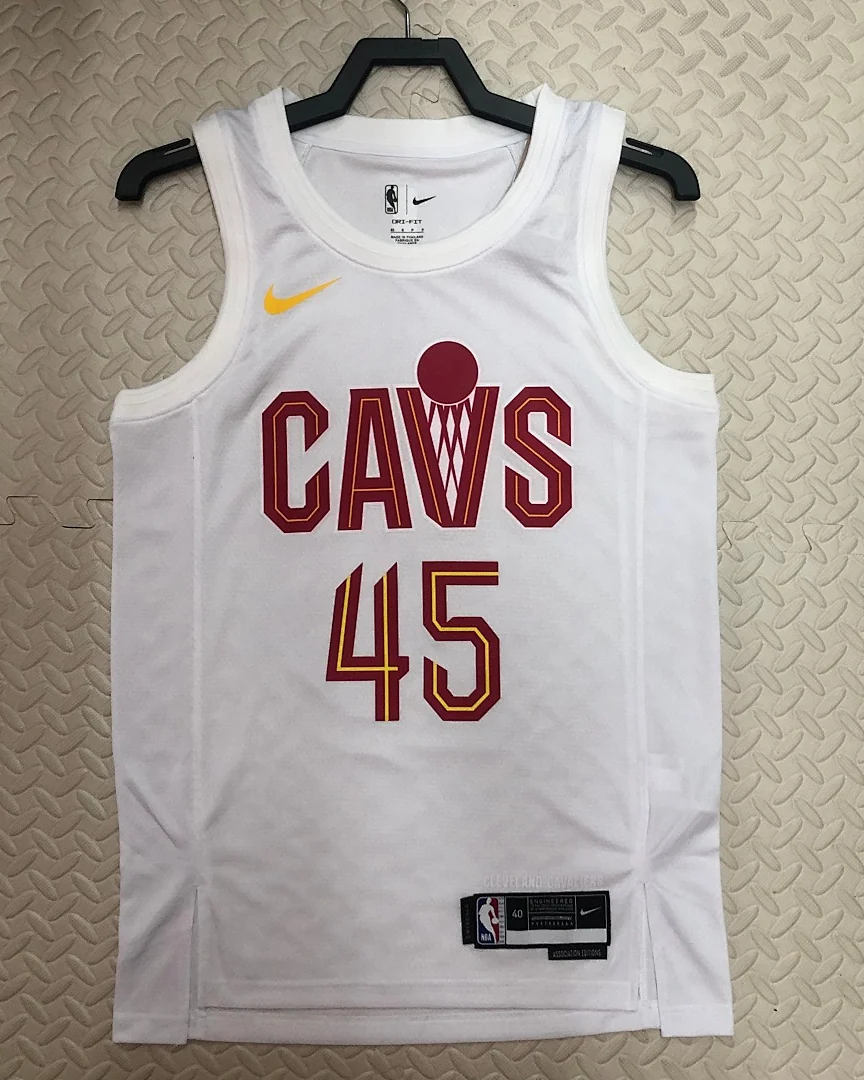 Camisola NBA Cleveland Cavaliers Donovan Mitchell #45 2023