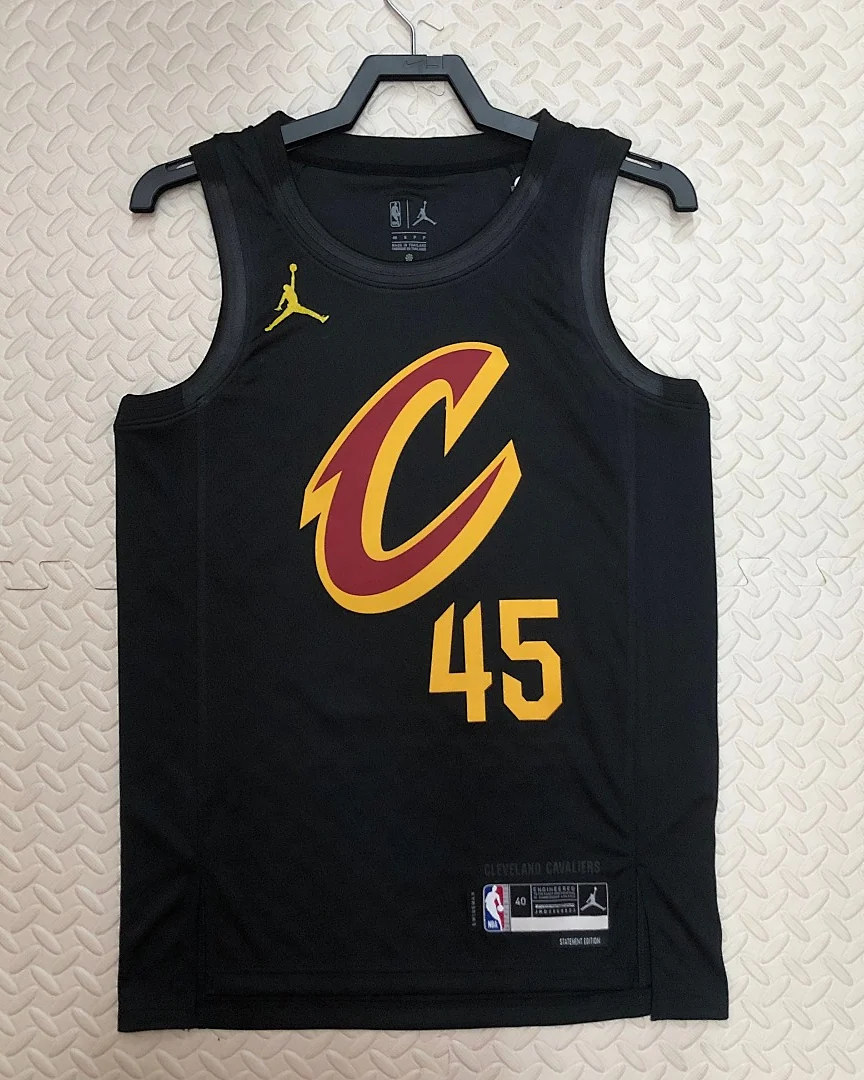 Camisola NBA Cleveland Cavaliers Donovan Mitchell #45 Jordan 2023