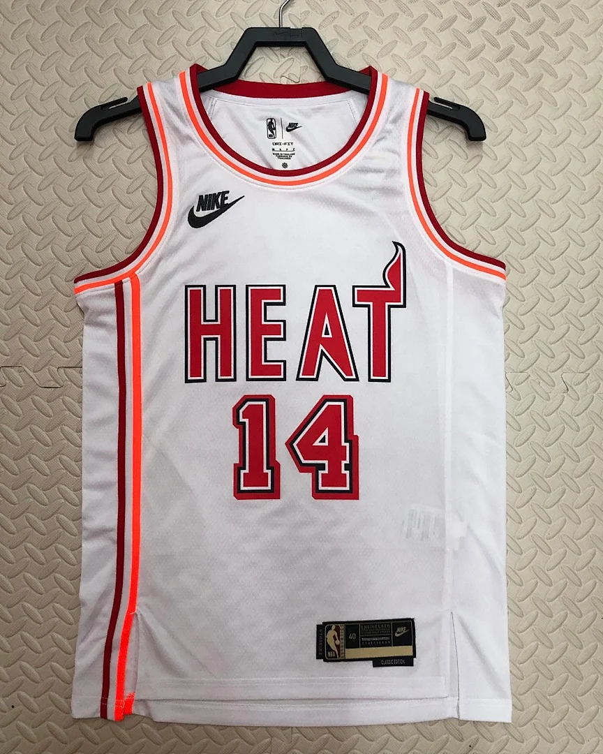 Camisola NBA Miami Heat Tyler Herro #14 Retro 2023