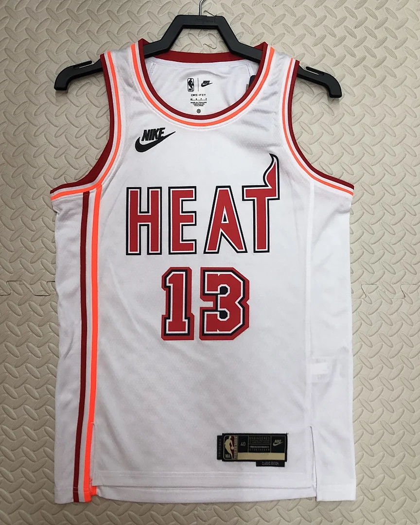 Camisola NBA Miami Heat Bam Adebayo #13 Retro 2023