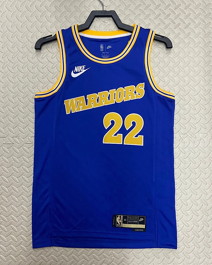 Camisola NBA Golden State Warriors Andrew Wiggins #22 Retro 2023