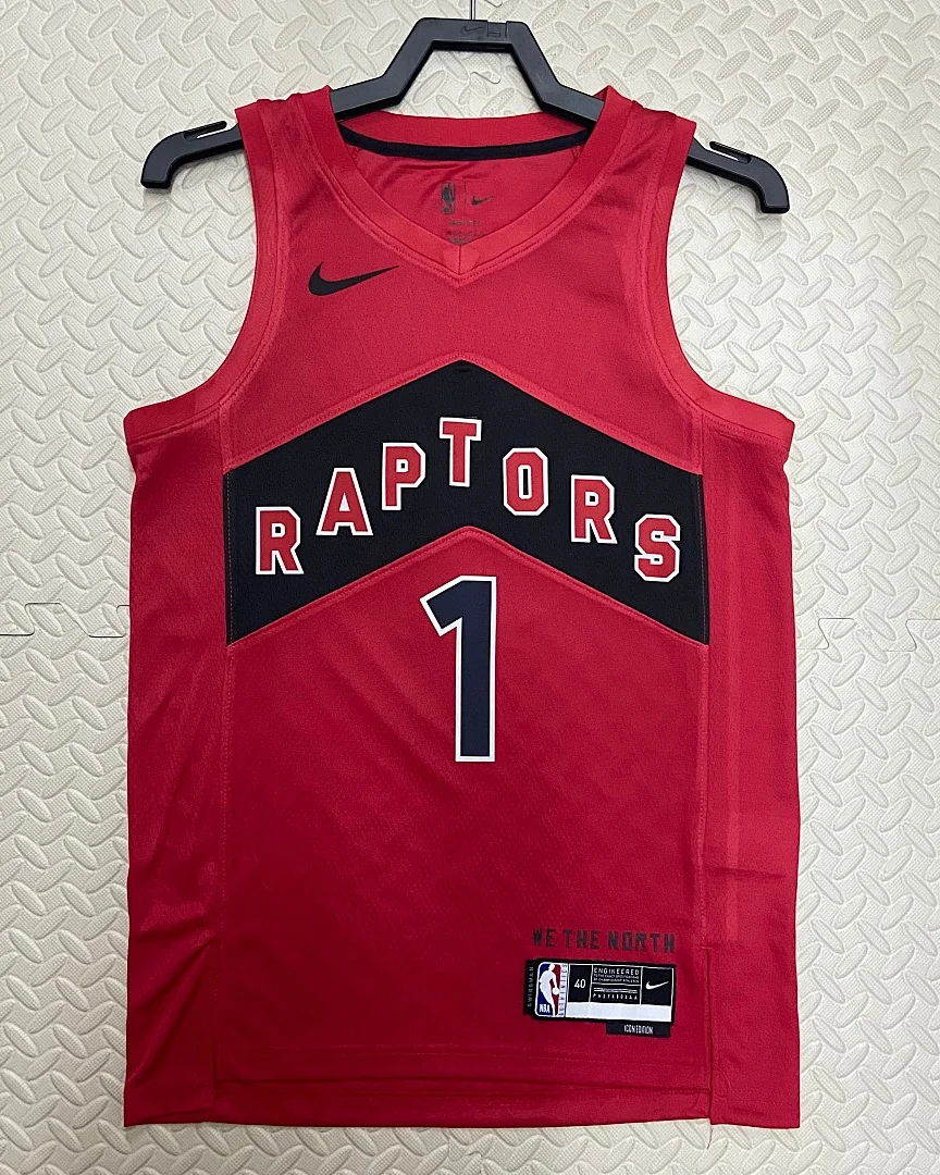 Camisola NBA Toronto Raptors Tracy McGrady #1 2023 · Modelo 2