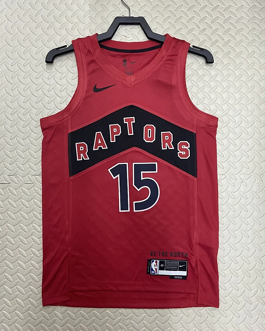 Camisola NBA Toronto Raptors Vince Carter #15 2023 · Modelo 2