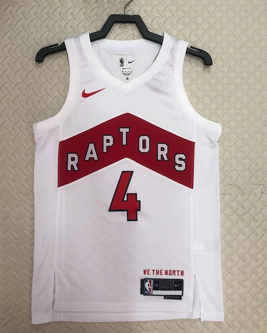 Camisola NBA Toronto Raptors Scottie Barnes #4 Branca 2023