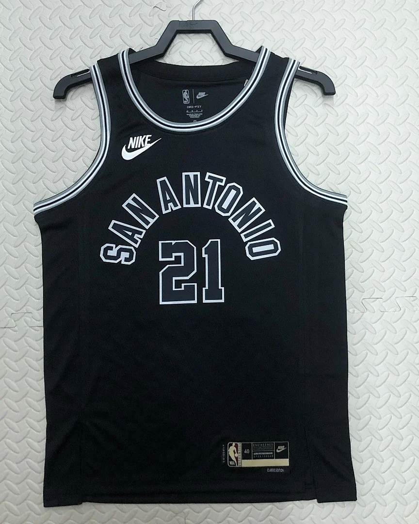 Camisola NBA San Antonio Spurs Tim Duncan #21 Retro 2023